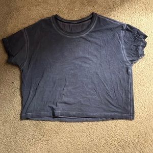 Lululemon cropped All Yours Tee. Excellent Condition! Size 6